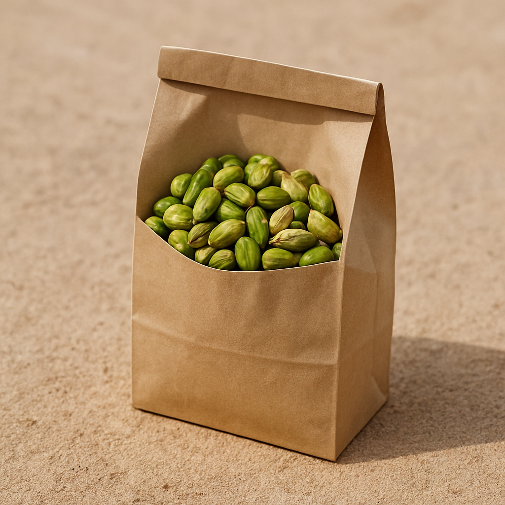 Saco Pistacho Pelado Raw 5kg