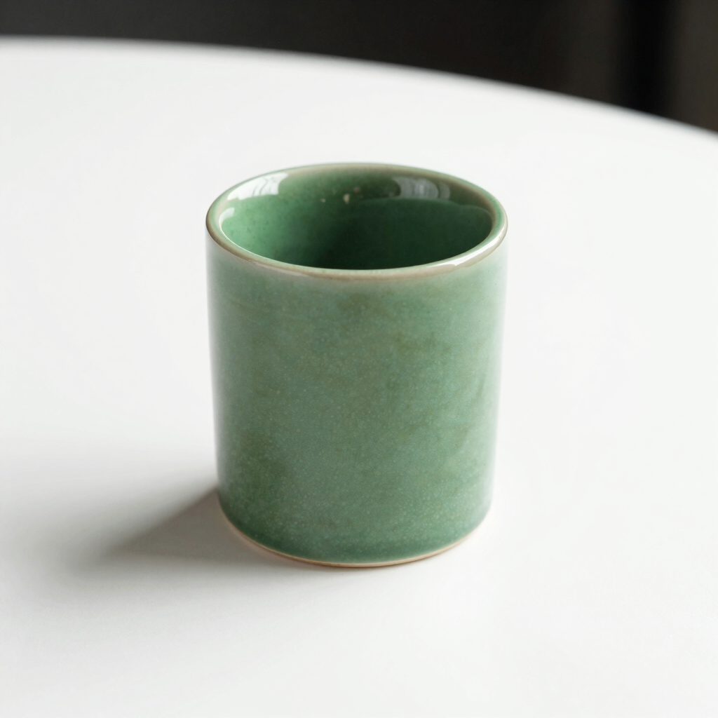 Kusana Ceramic Whisk Holder - Forest Green