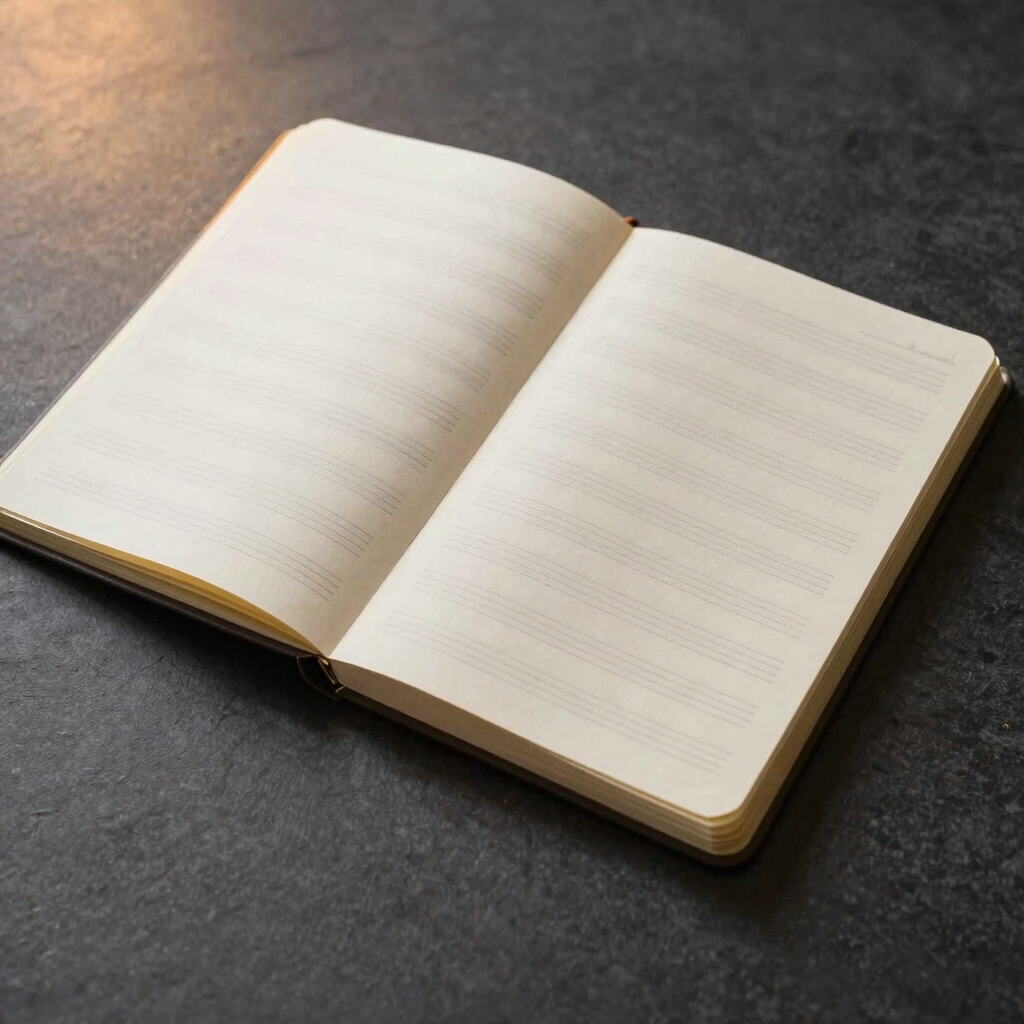 Archival Composer's Notebook