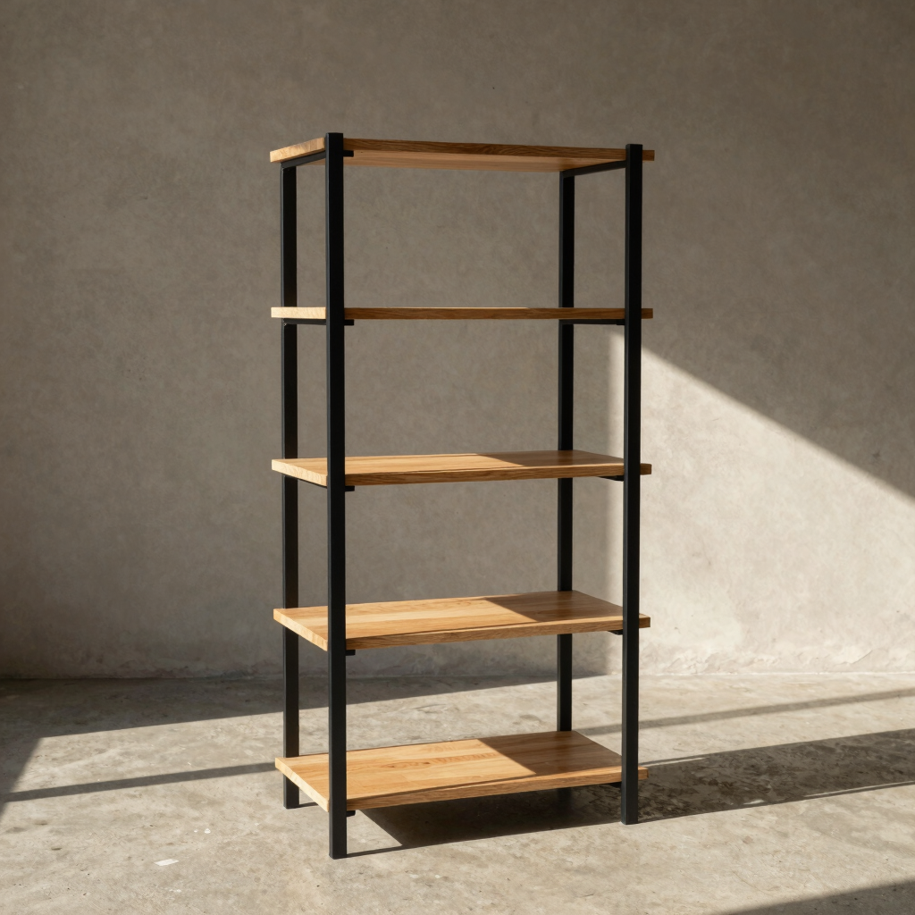 Linear 5-Tier Bookcase