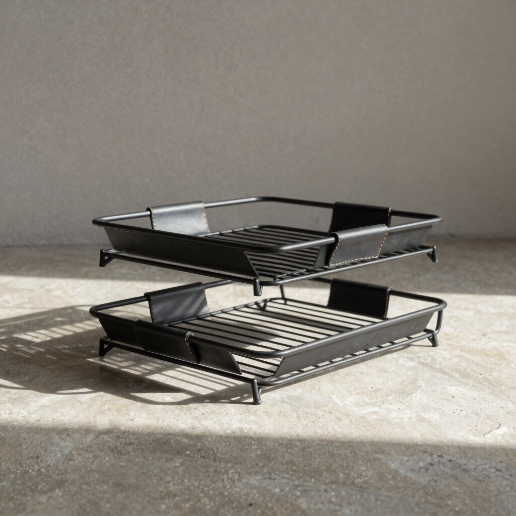 Grid Stackable Document Bins