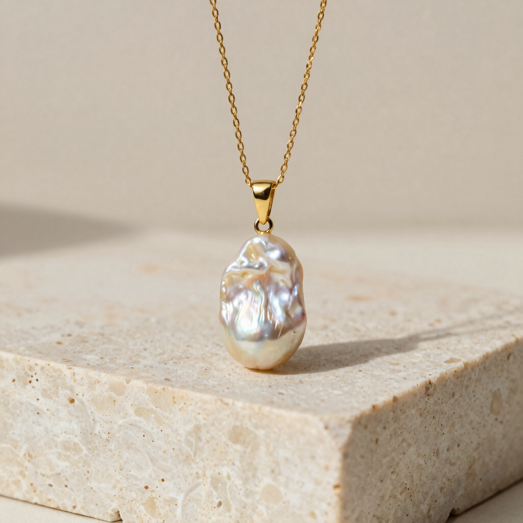Elysian Pearl Drop Pendant