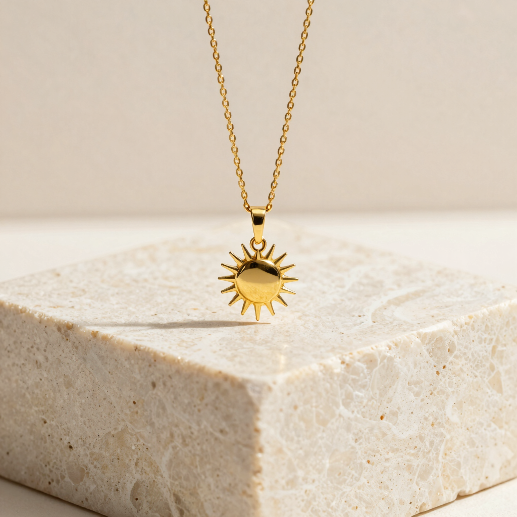 Helios Sunburst Pendant