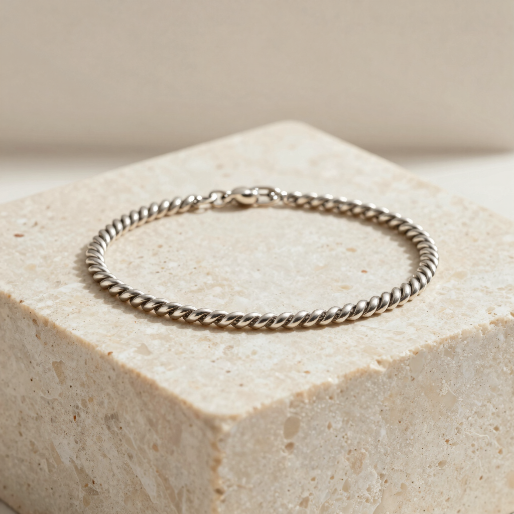 Luna Sterling Silver Rope Chain