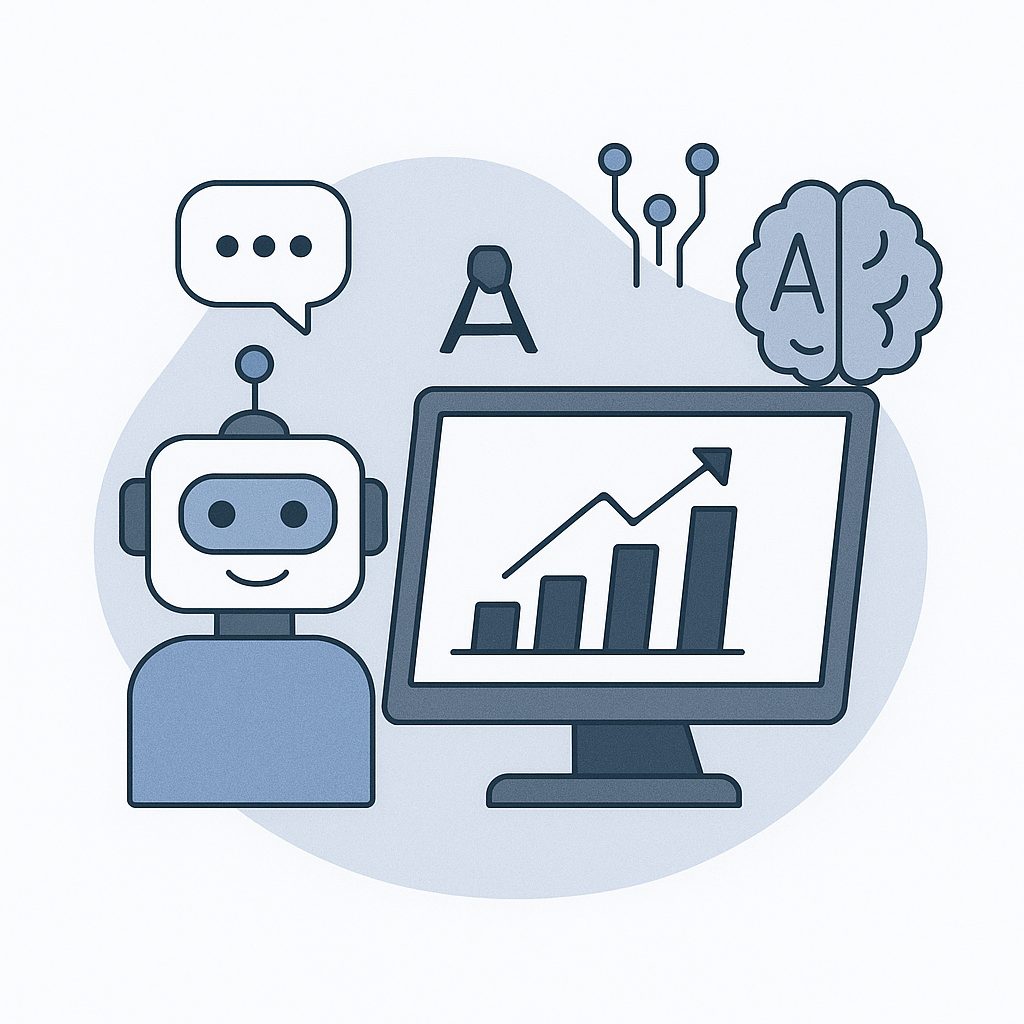 Chatbot and process automation illustration