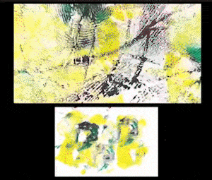 a 12fps colourful paint animation