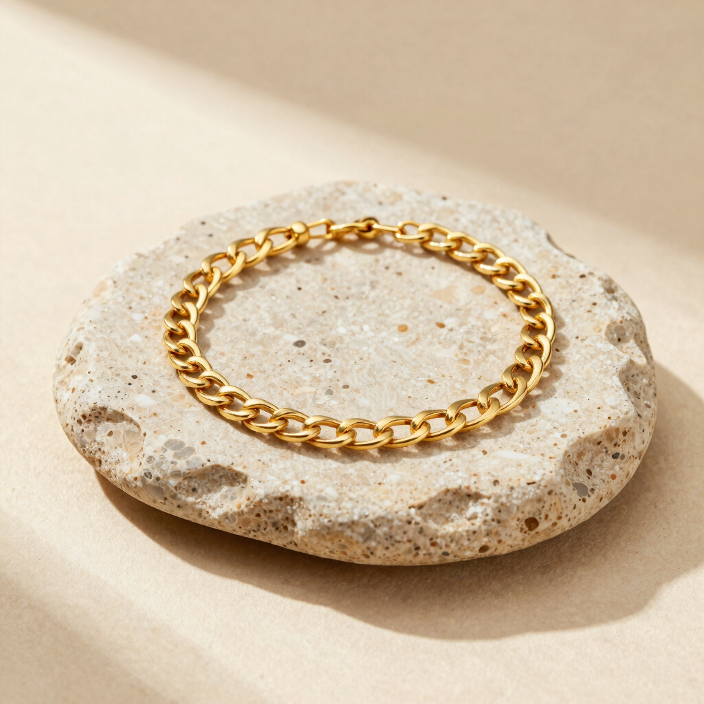 Lyra Textured Link Bracelet