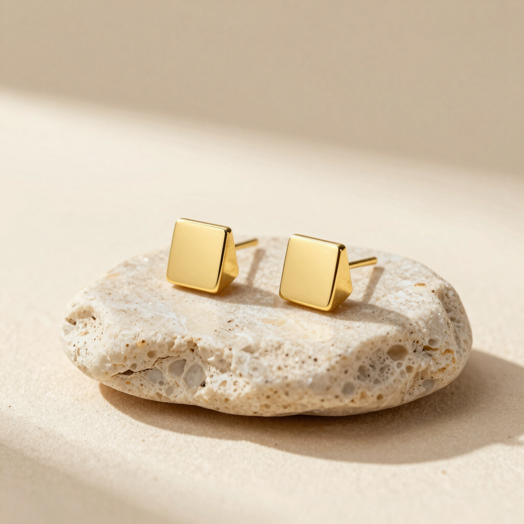 Nova Geometric Stud Earrings