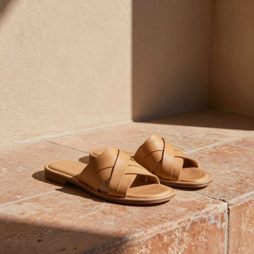The Oasis Woven Slide