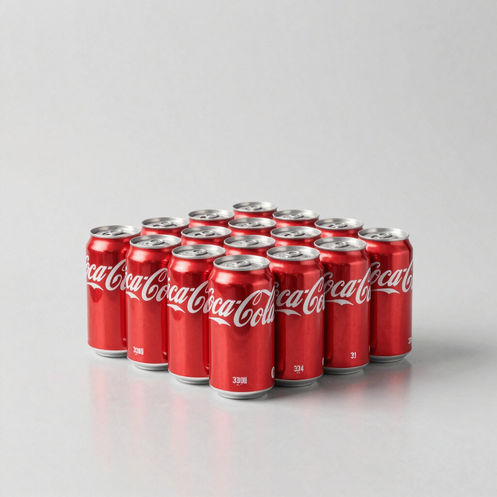 Coca-Cola Original Taste 330ml (Tray of 24 Cans)