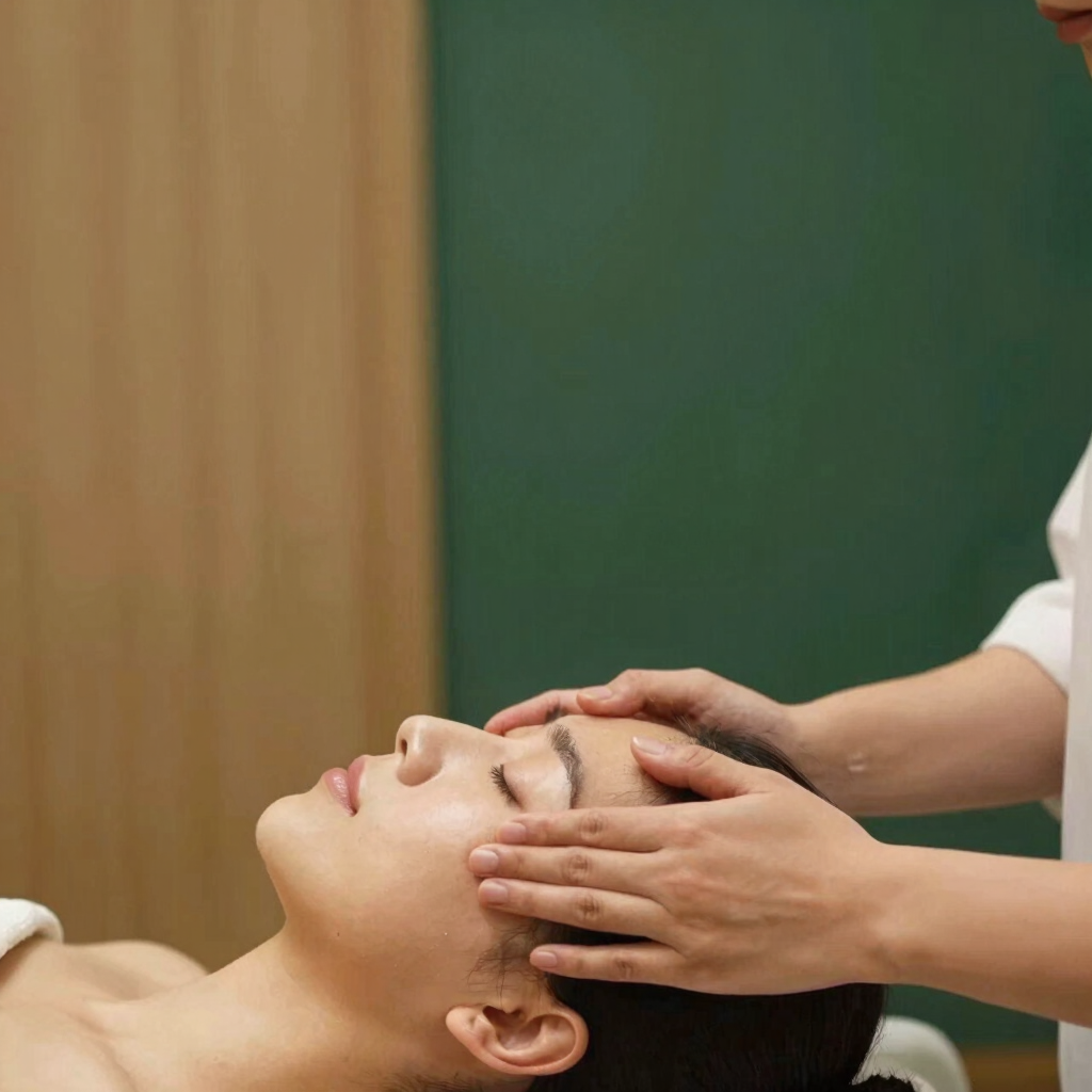 Express Stress-Relief Scalp Massage
