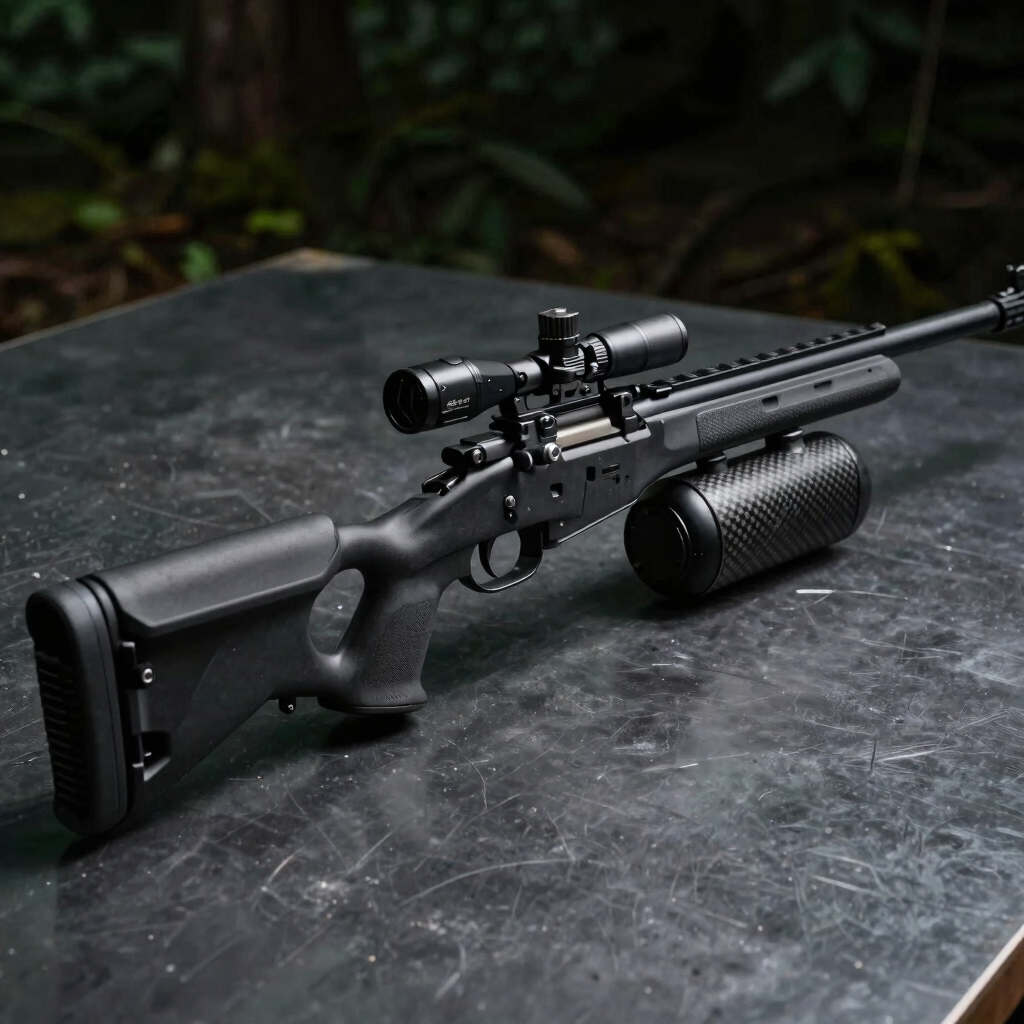 Senapan PCP Predator 500cc Tactical