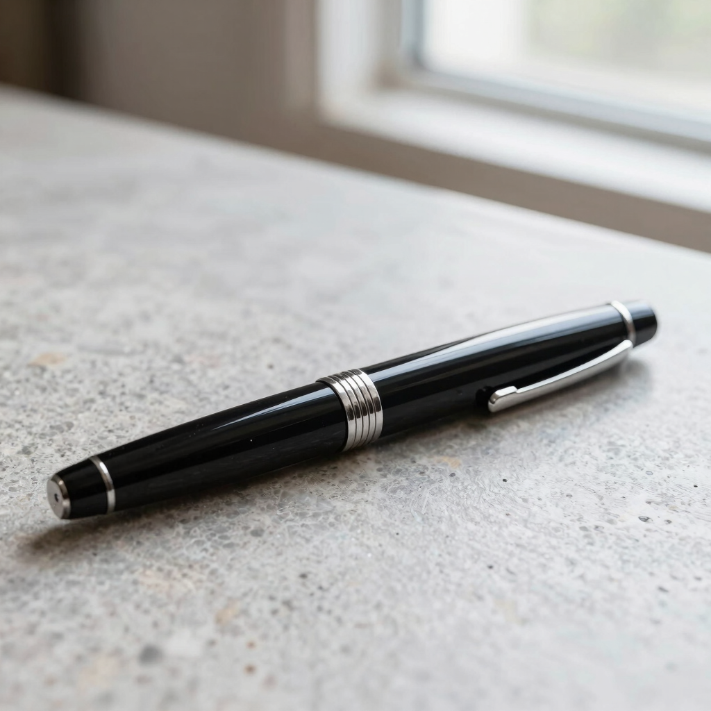 Classic Obsidian Fountain Pen
