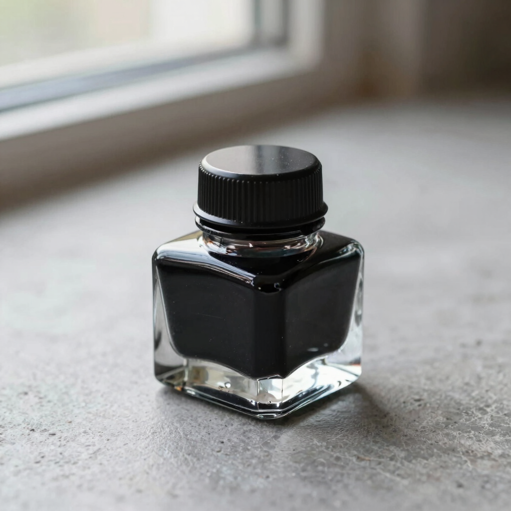 Archival Blue-Black Inkwell