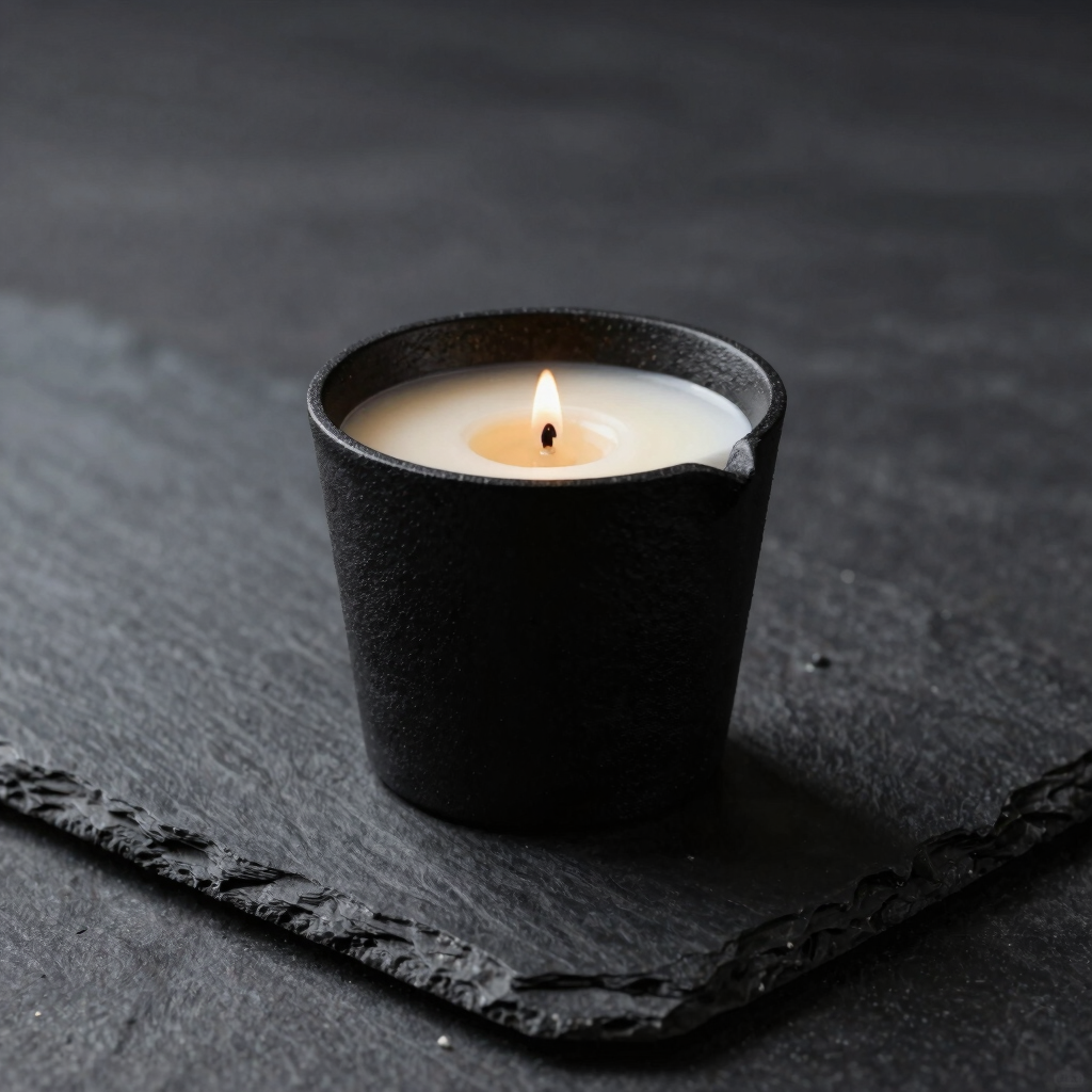 Smokey Cedar & Leather Cast Iron Candle