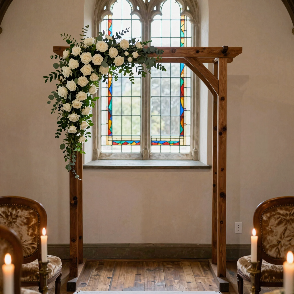 Intimate Parlor Wedding Ceremony