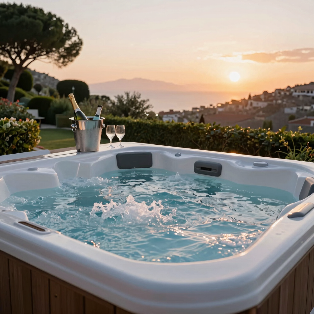 Adriatic Sunset Jacuzzi Experience