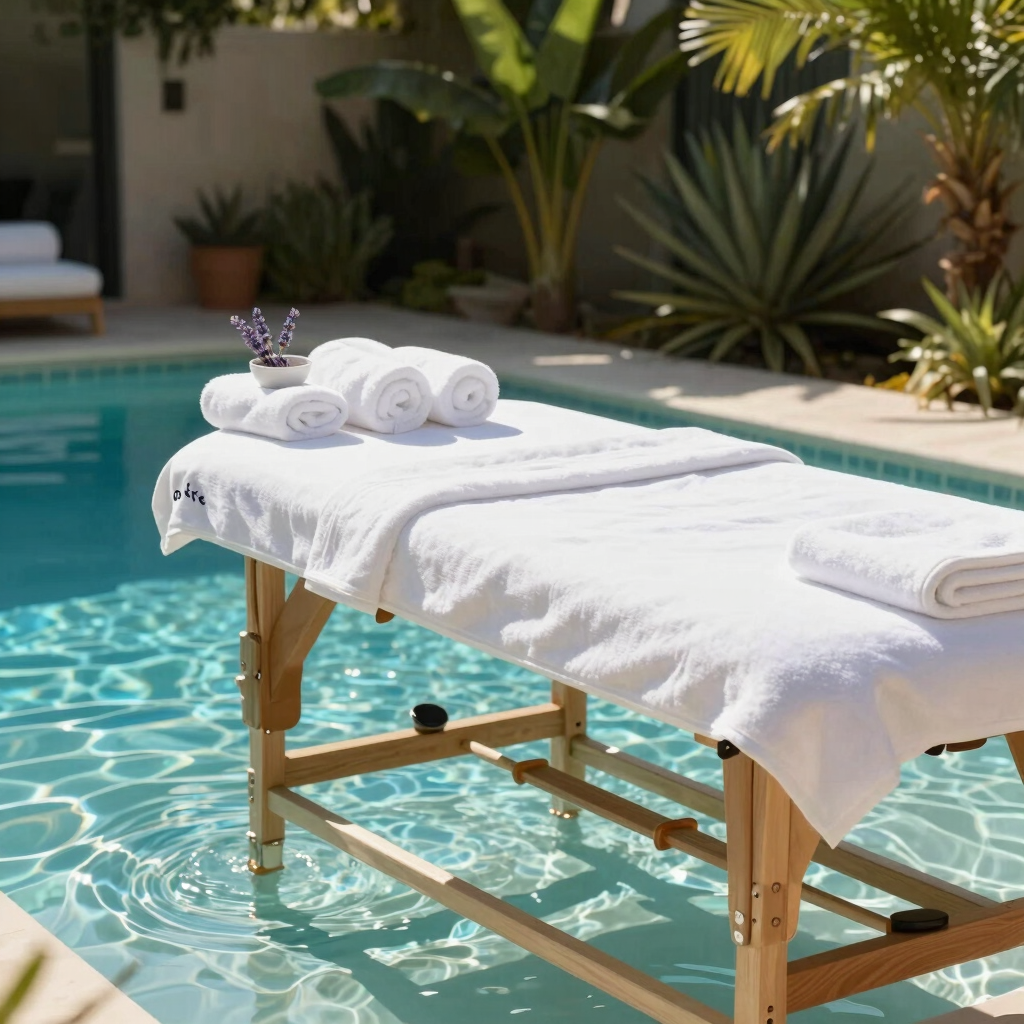 Poolside Deep Tissue Massage