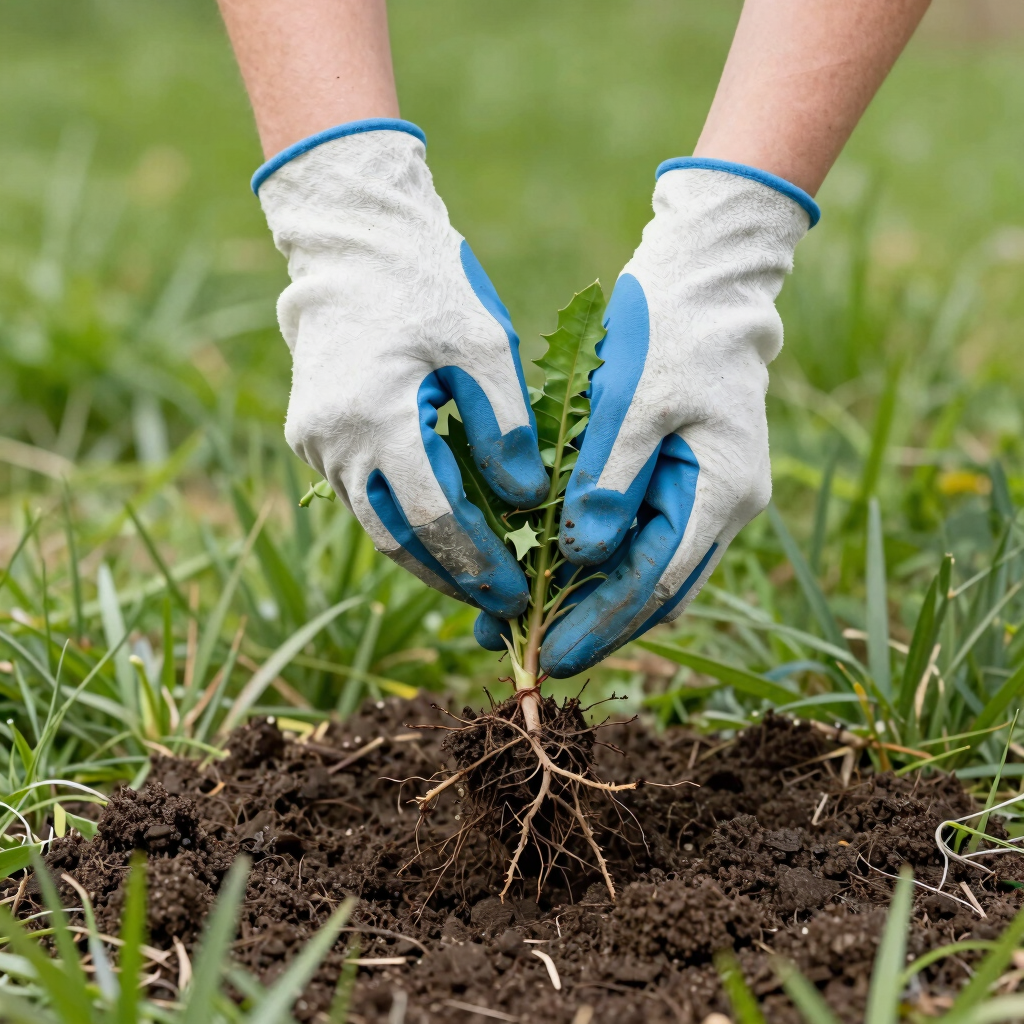 Organic Weed Extraction and Control