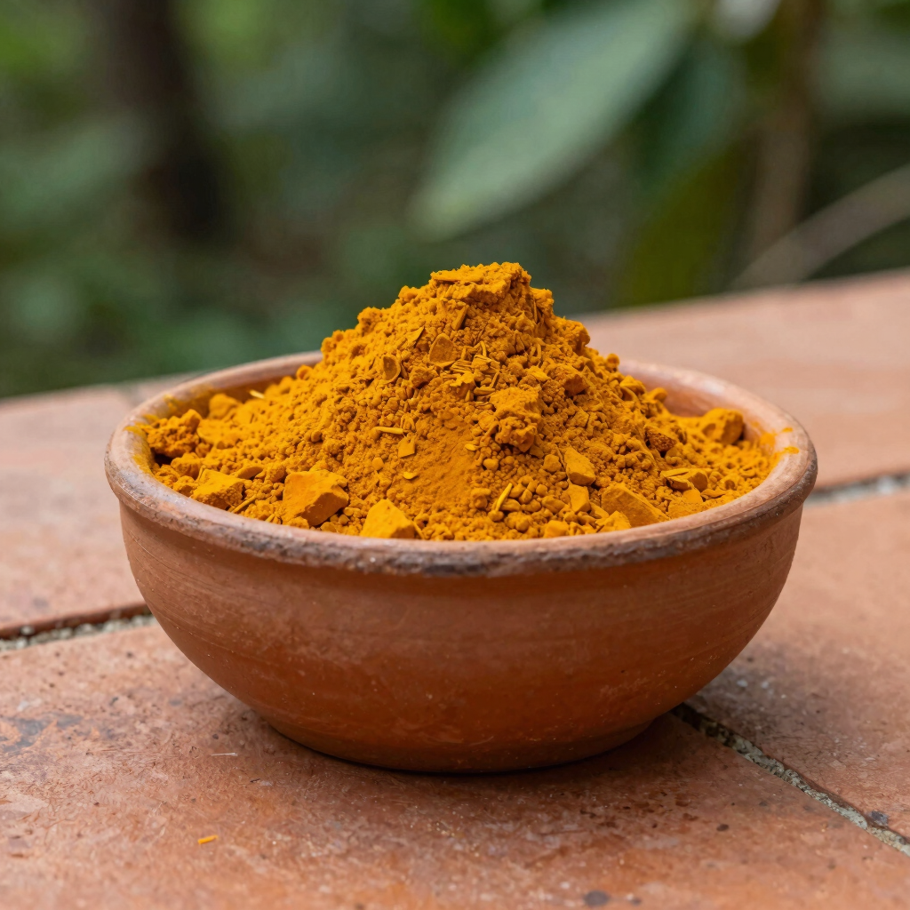Stone-Ground Turmeric Powder