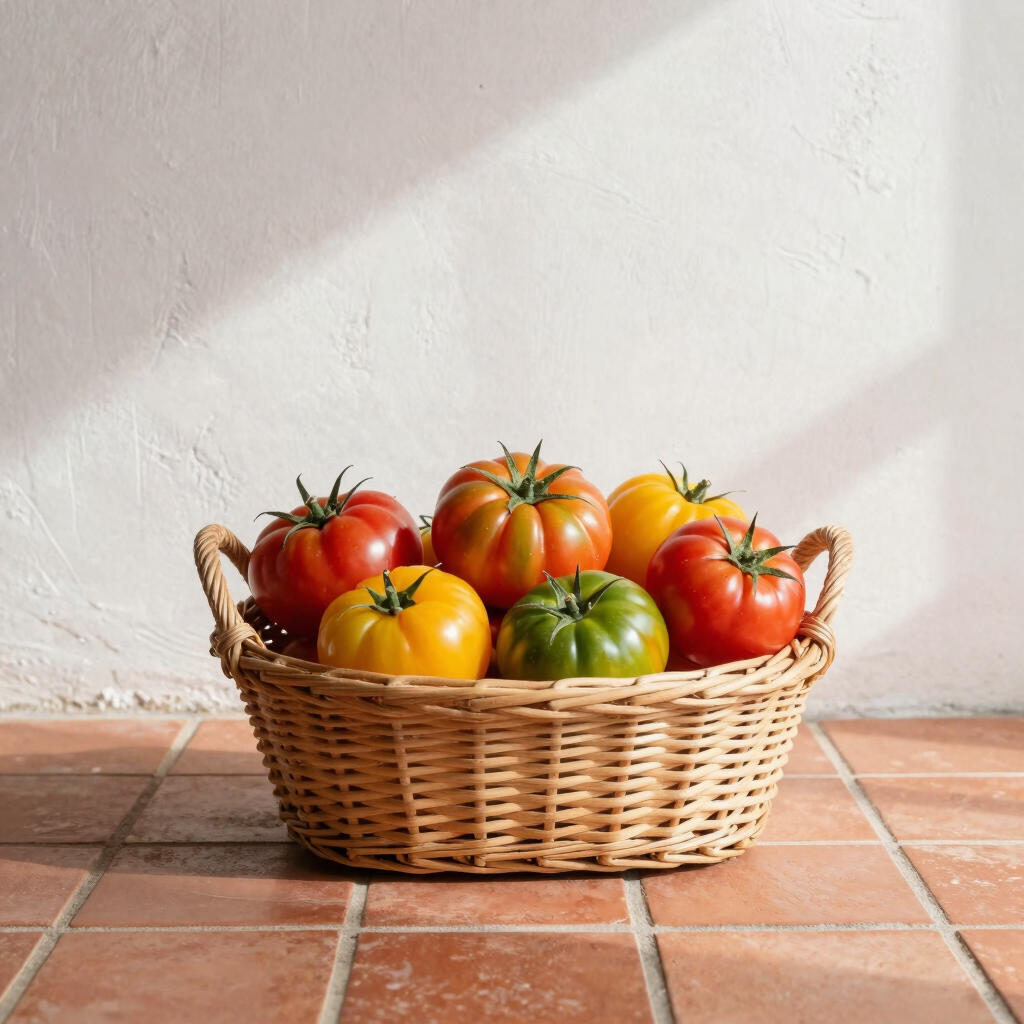 Heirloom Tomato Harvest Basket