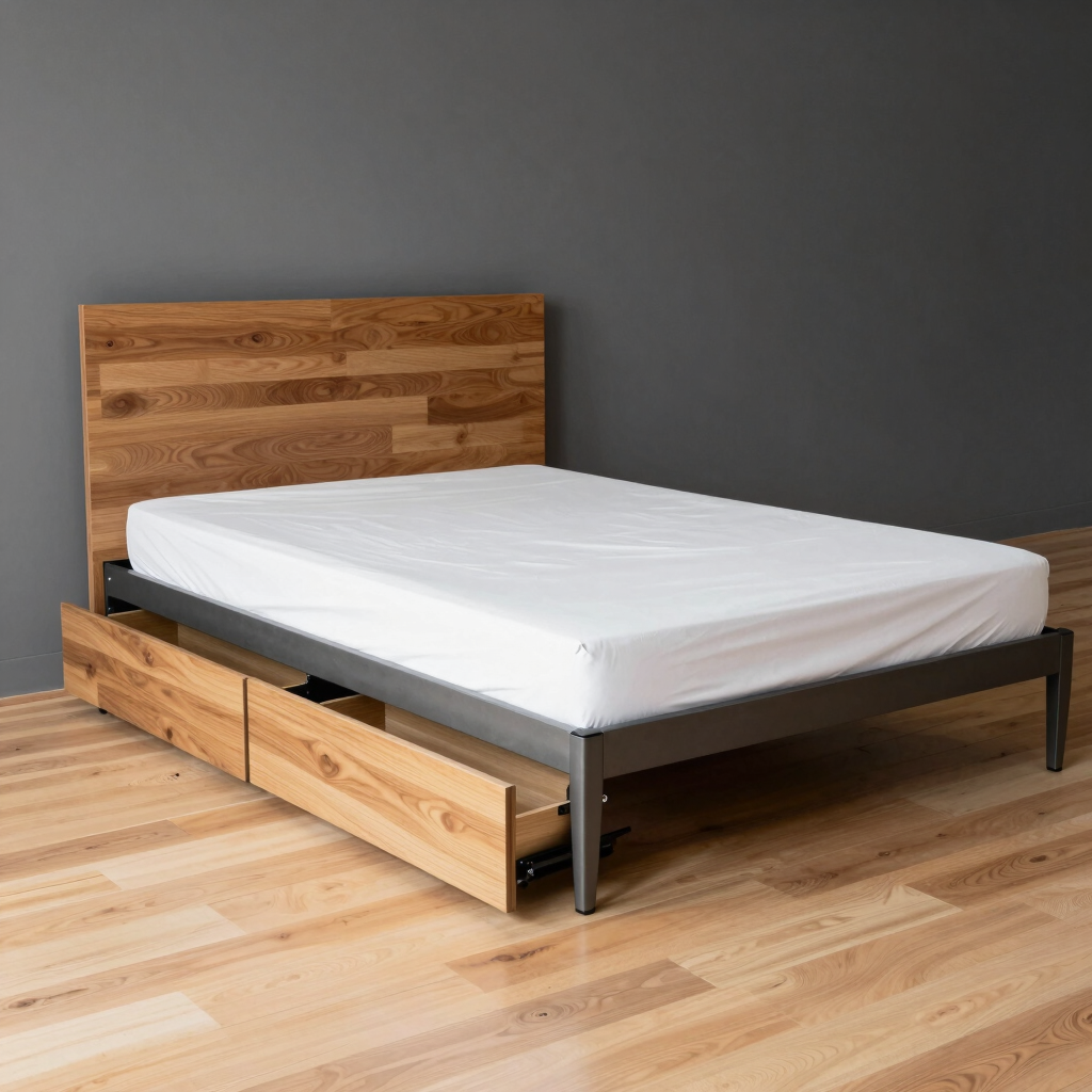 Apex Twin XL Storage Bed Frame
