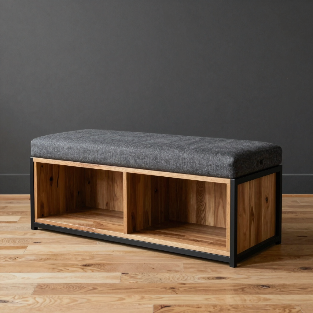 Utility Cubby Bedroom Bench