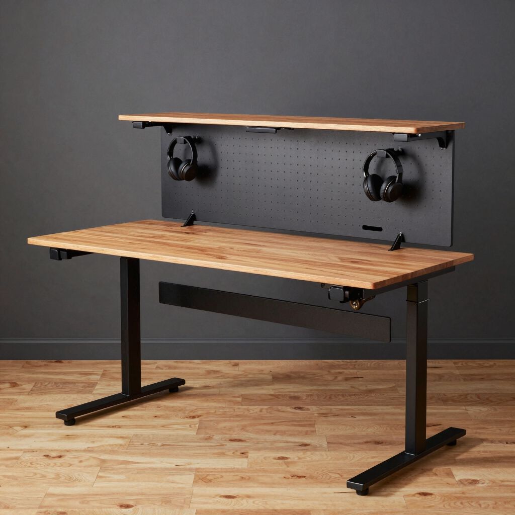 Tower Pro Ergonomic Desk Setup