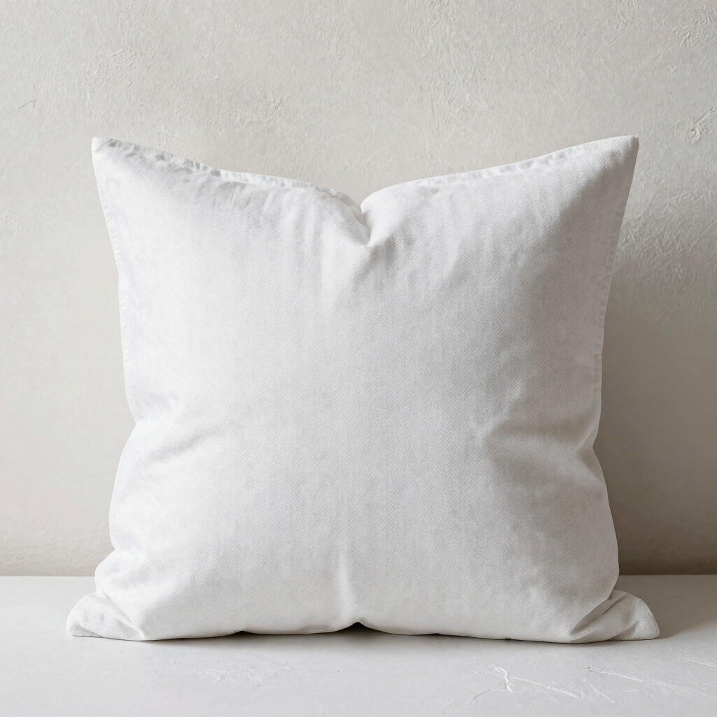 Chalk White Herringbone Cover