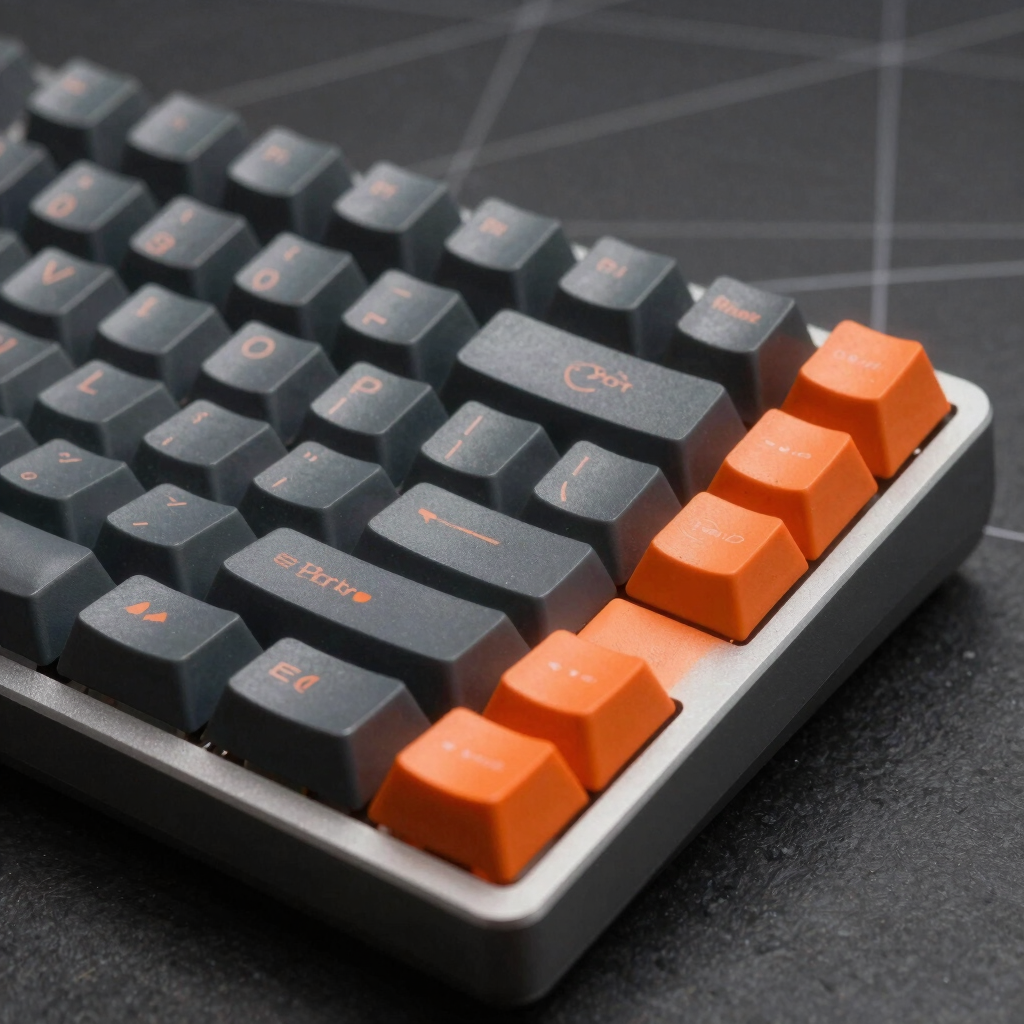 Keycaps Set Orange Custom PBT