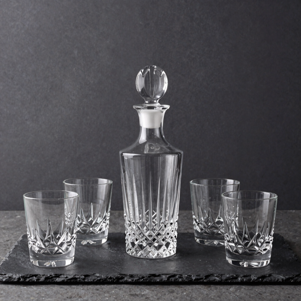 Baccarat Crystal Decanter Set