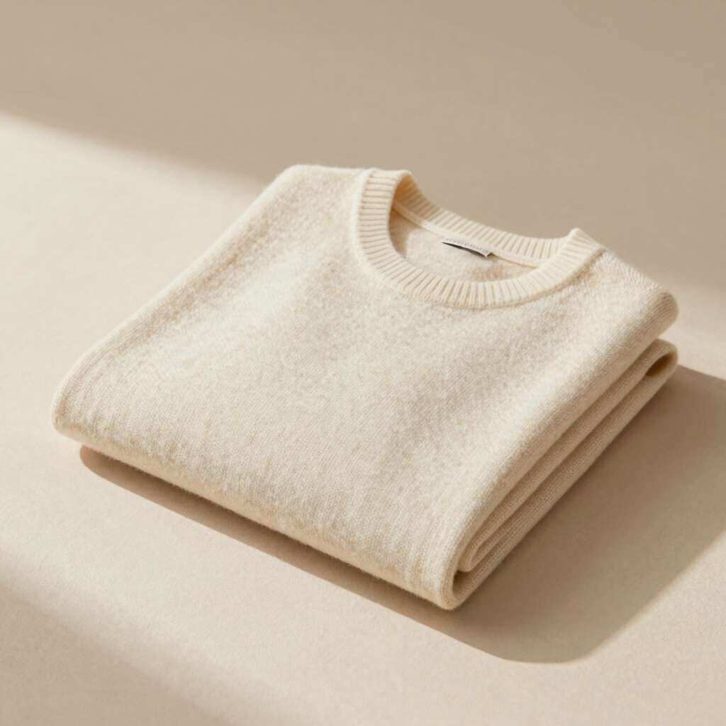 Pull en Cachemire Crème