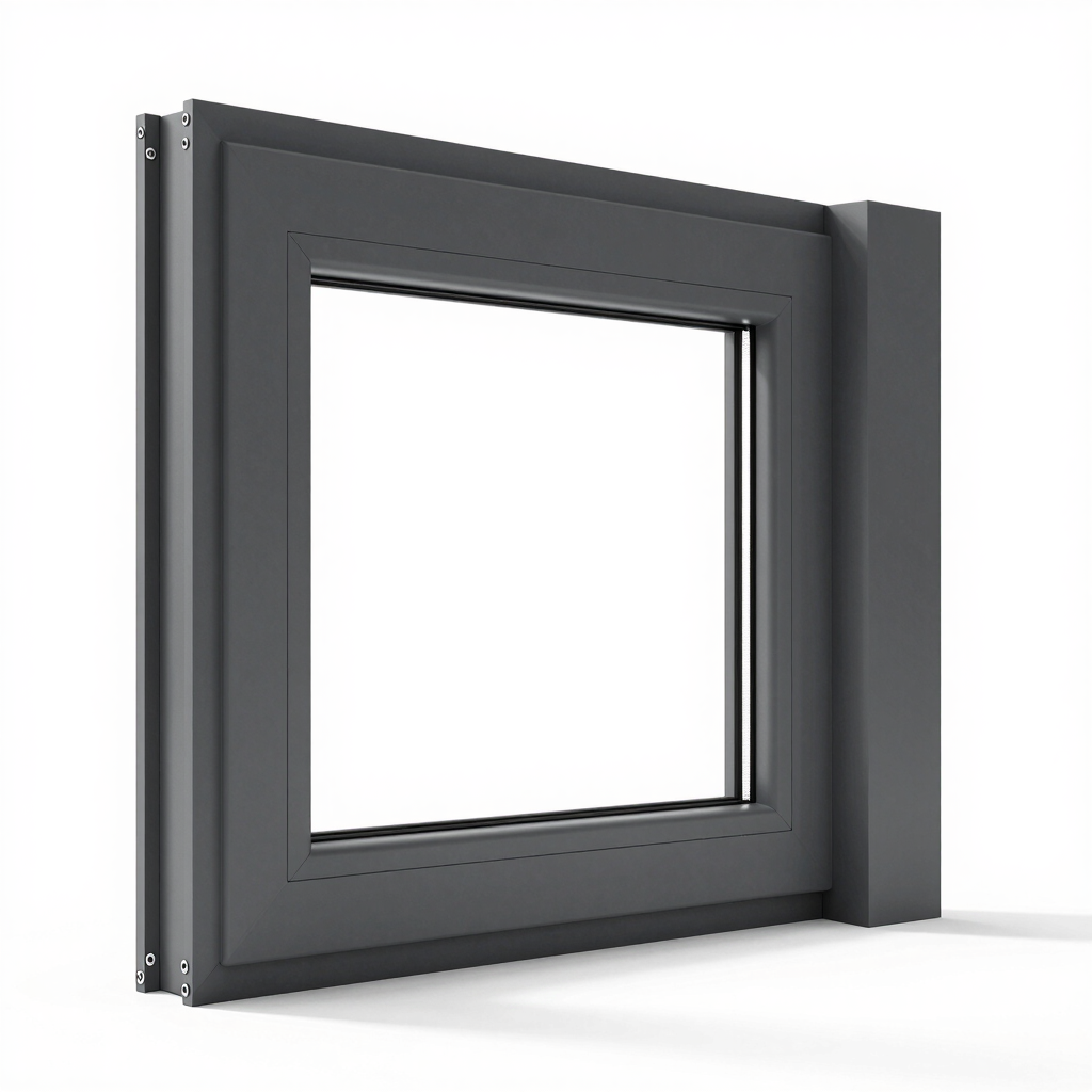 Iso-Frame Minimalist Pivot Window