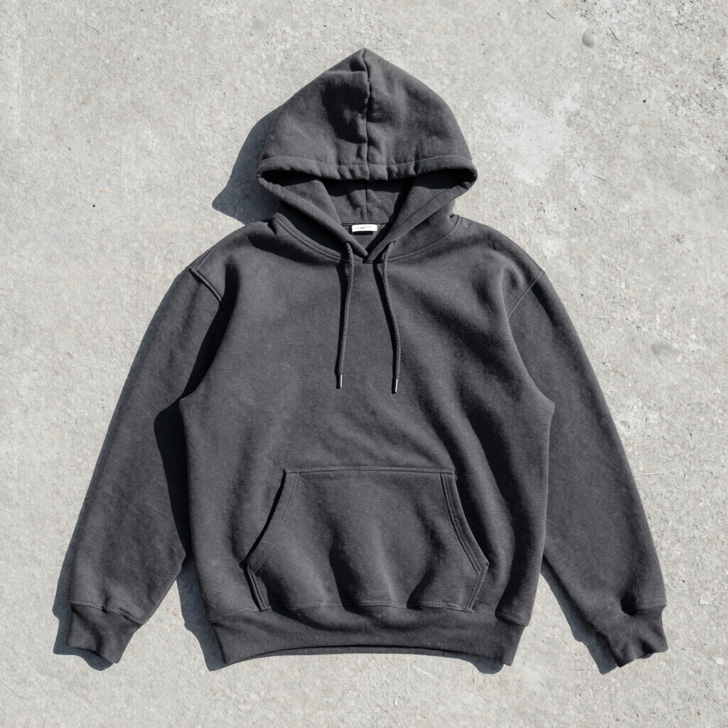 Monochrome Concrete Hoodie