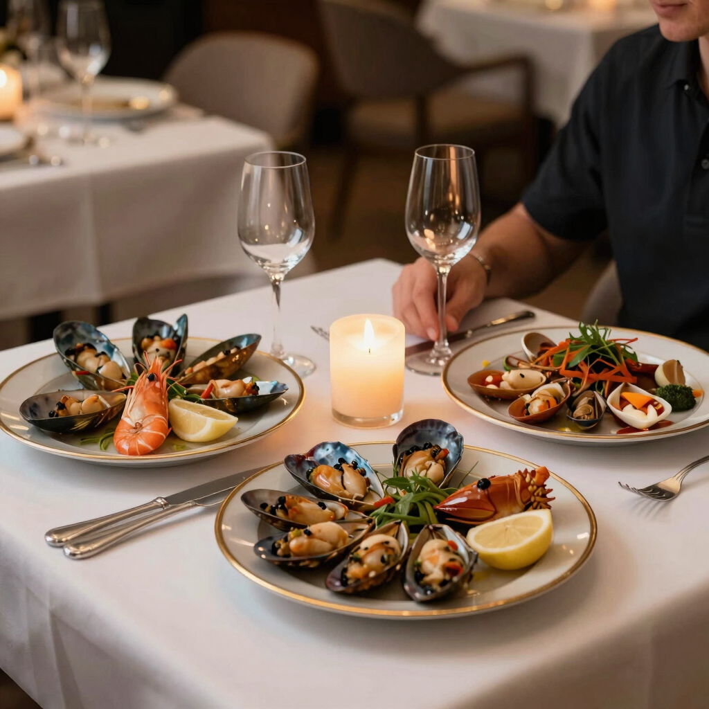 Candlelit Seafood & Kebab Dinner
