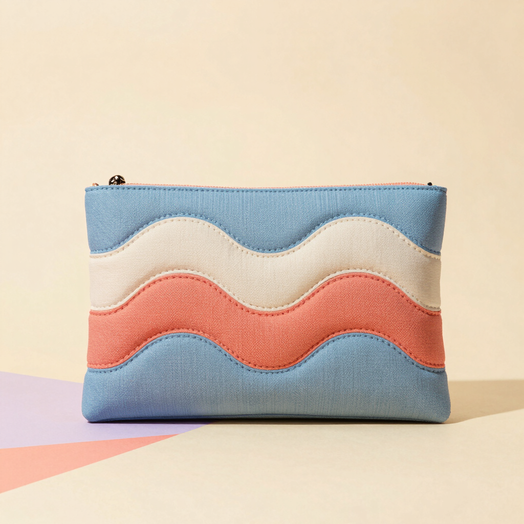 Bolso de Mano Ondas Alegres