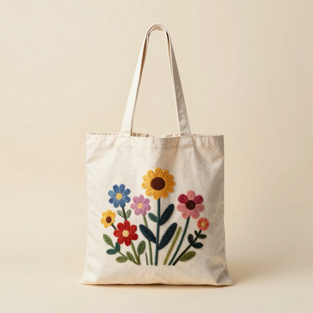 Tote Bag Flores Silvestres