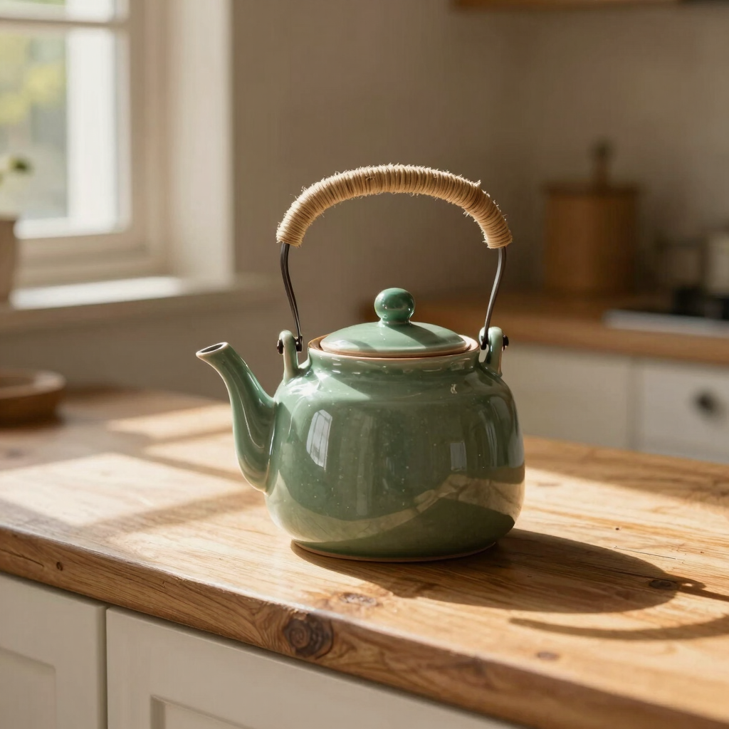 Slow Brew Stoneware Teapot
