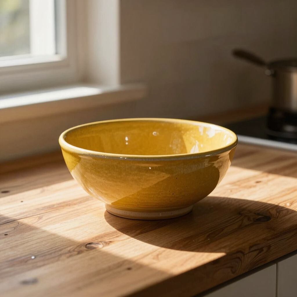 Golden Mustard Noodle Bowl