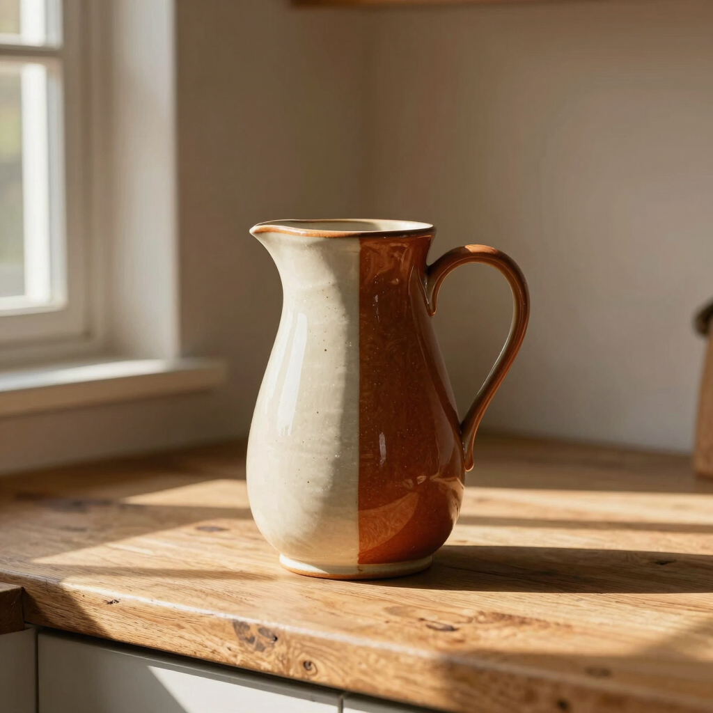 Warm Earth Creamer Pitcher