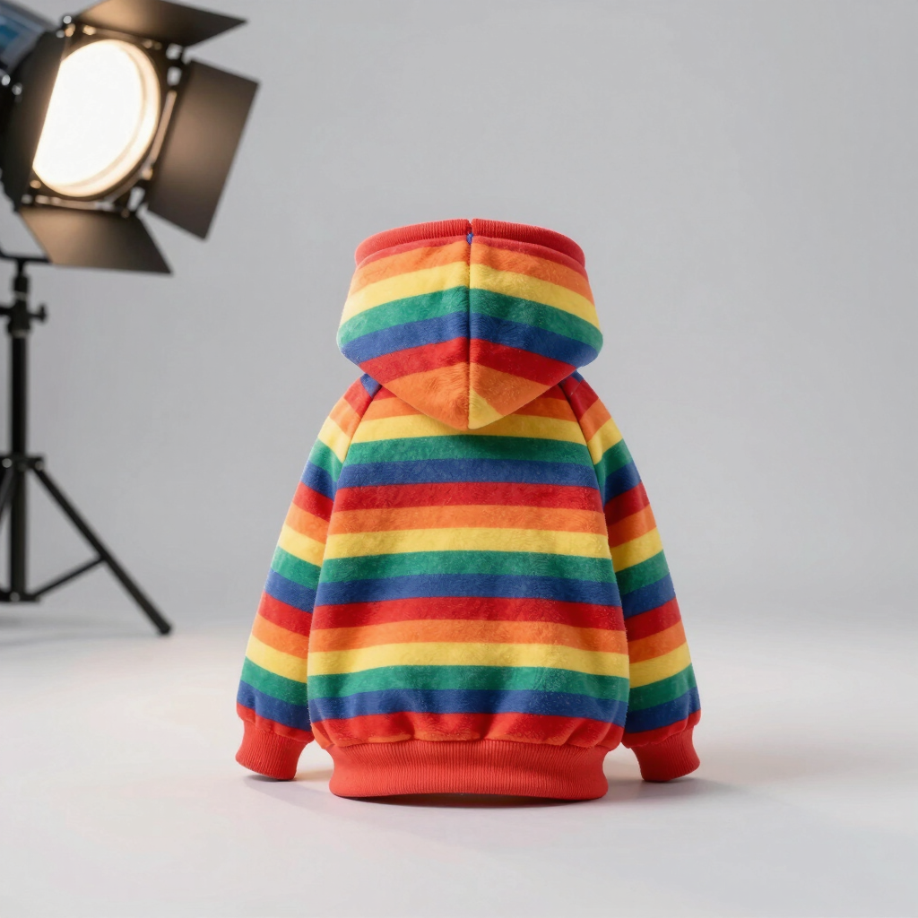 Sudadera Capucha Arcoíris