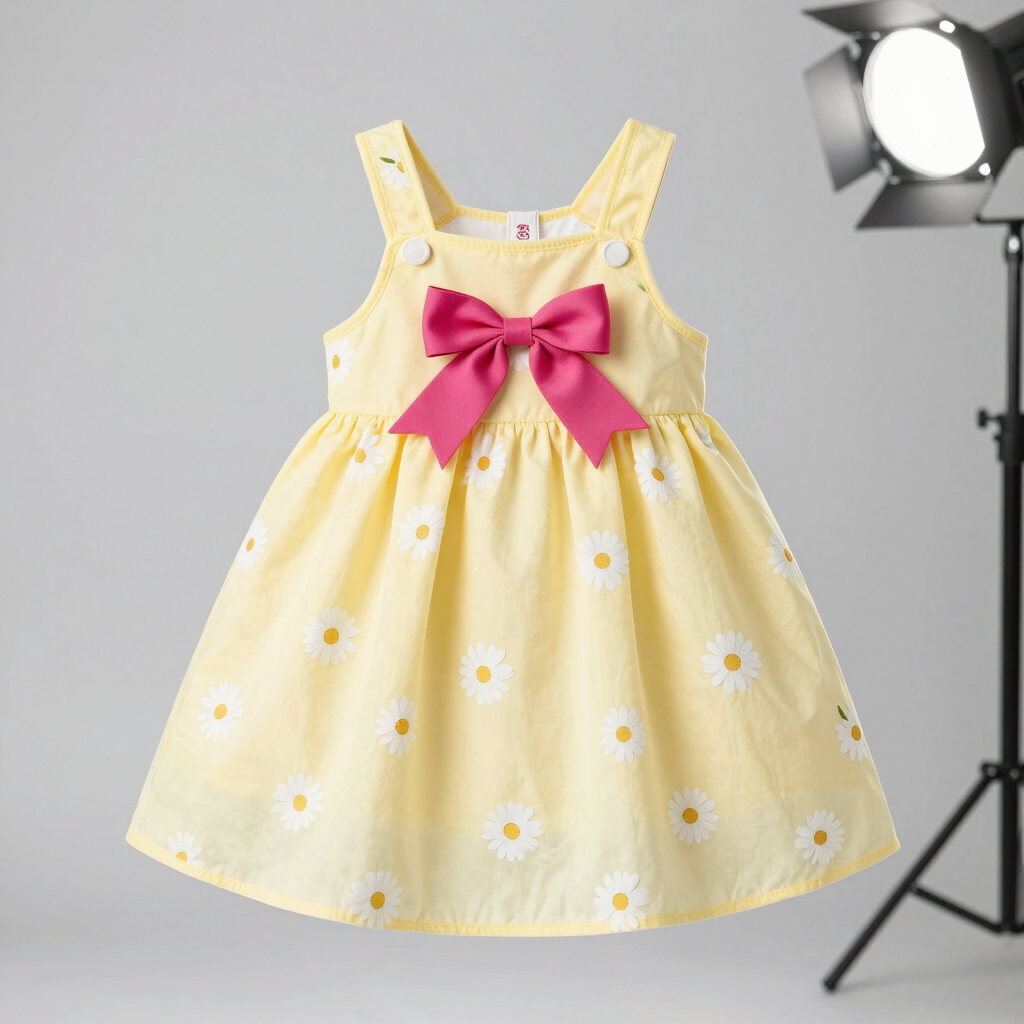 Vestido Playero Margaritas