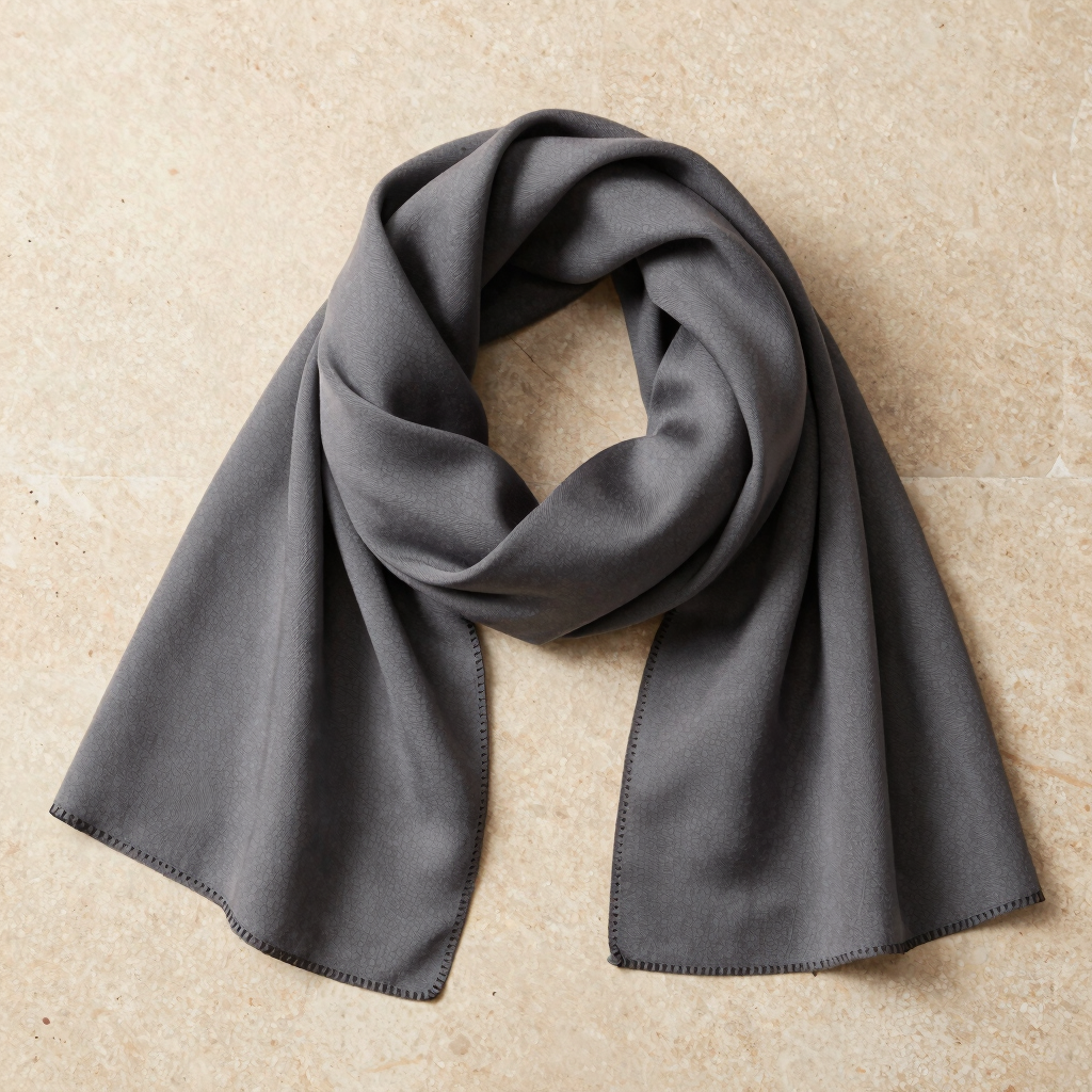 Lumiere Voal Scarf Charcoal