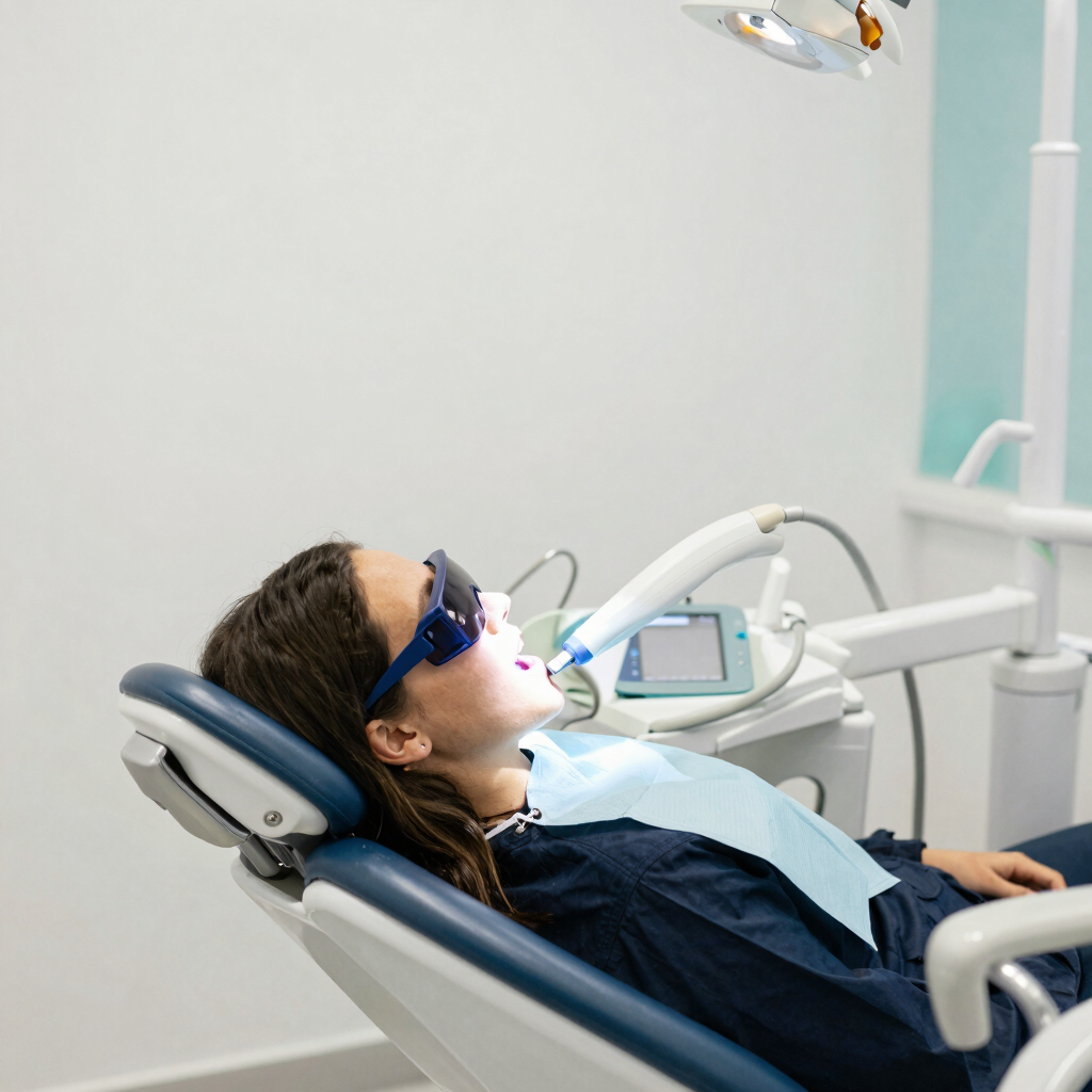 Laser Teeth Whitening Session