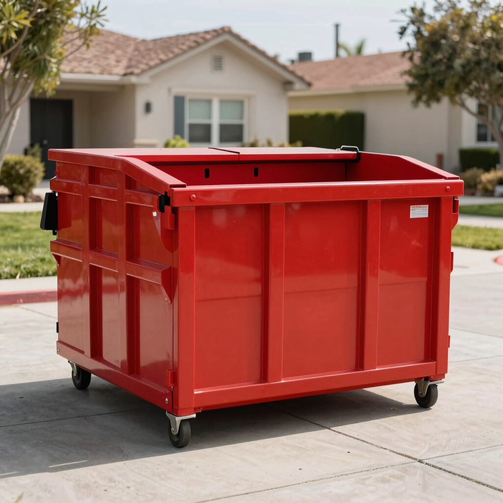 10-Yard Dumpster Rental Delivery