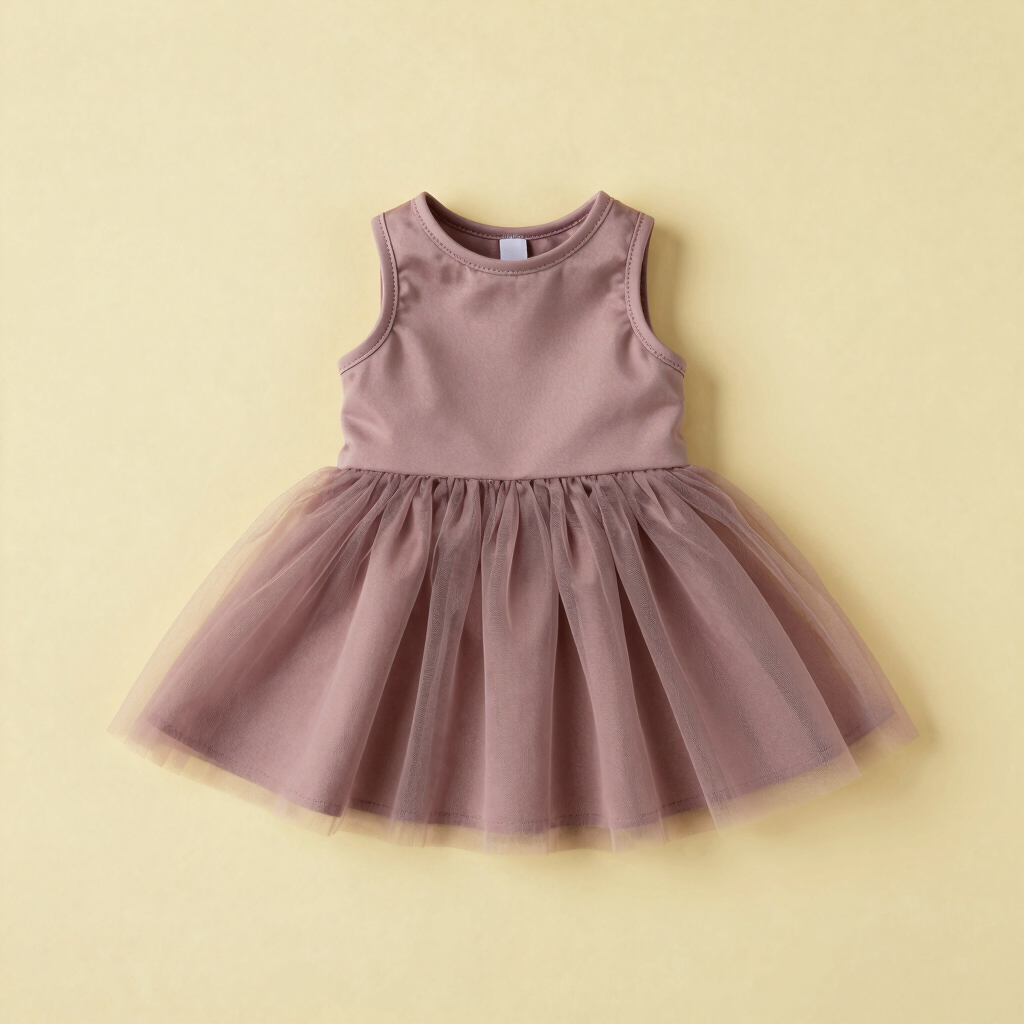 Vestido "Dulce Primavera" Malva