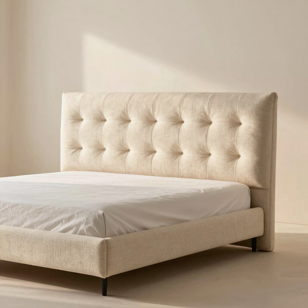 Luna Tufted Upholstered Bed