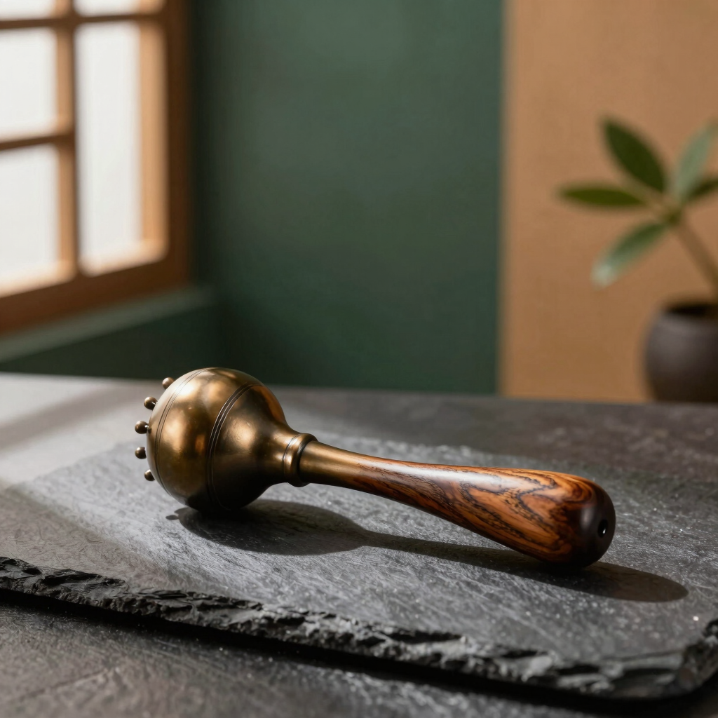 Traditional Bronze Kansa Wand