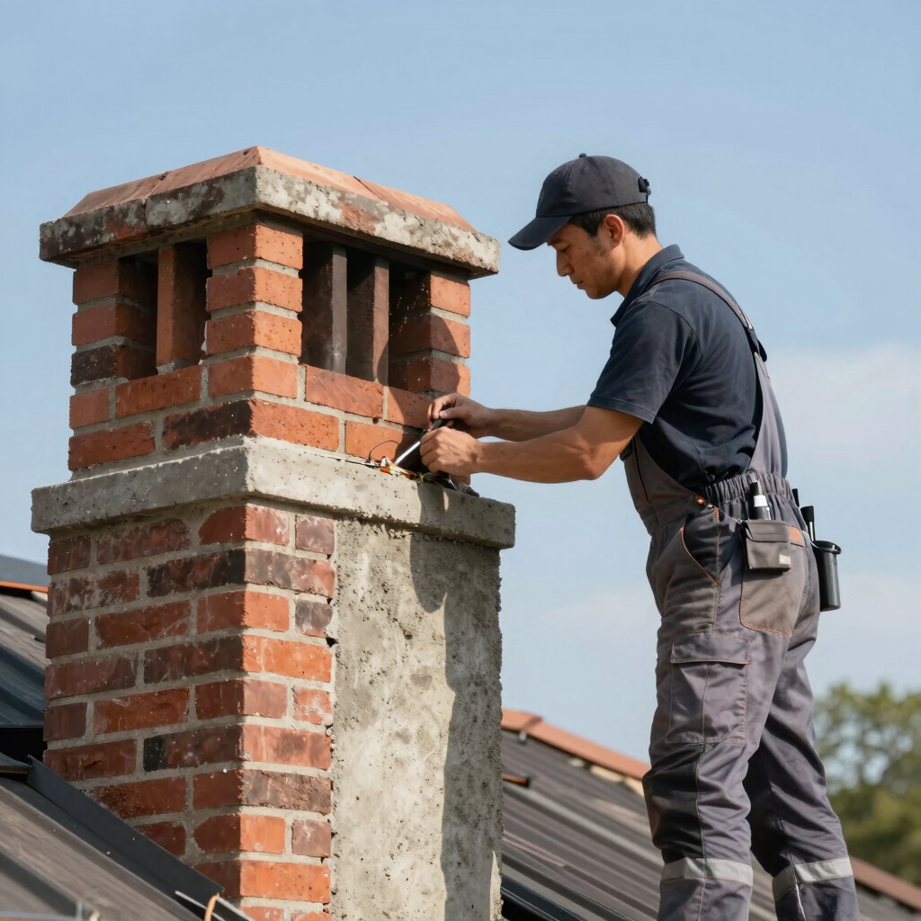 External Brick Chimney Waterproofing