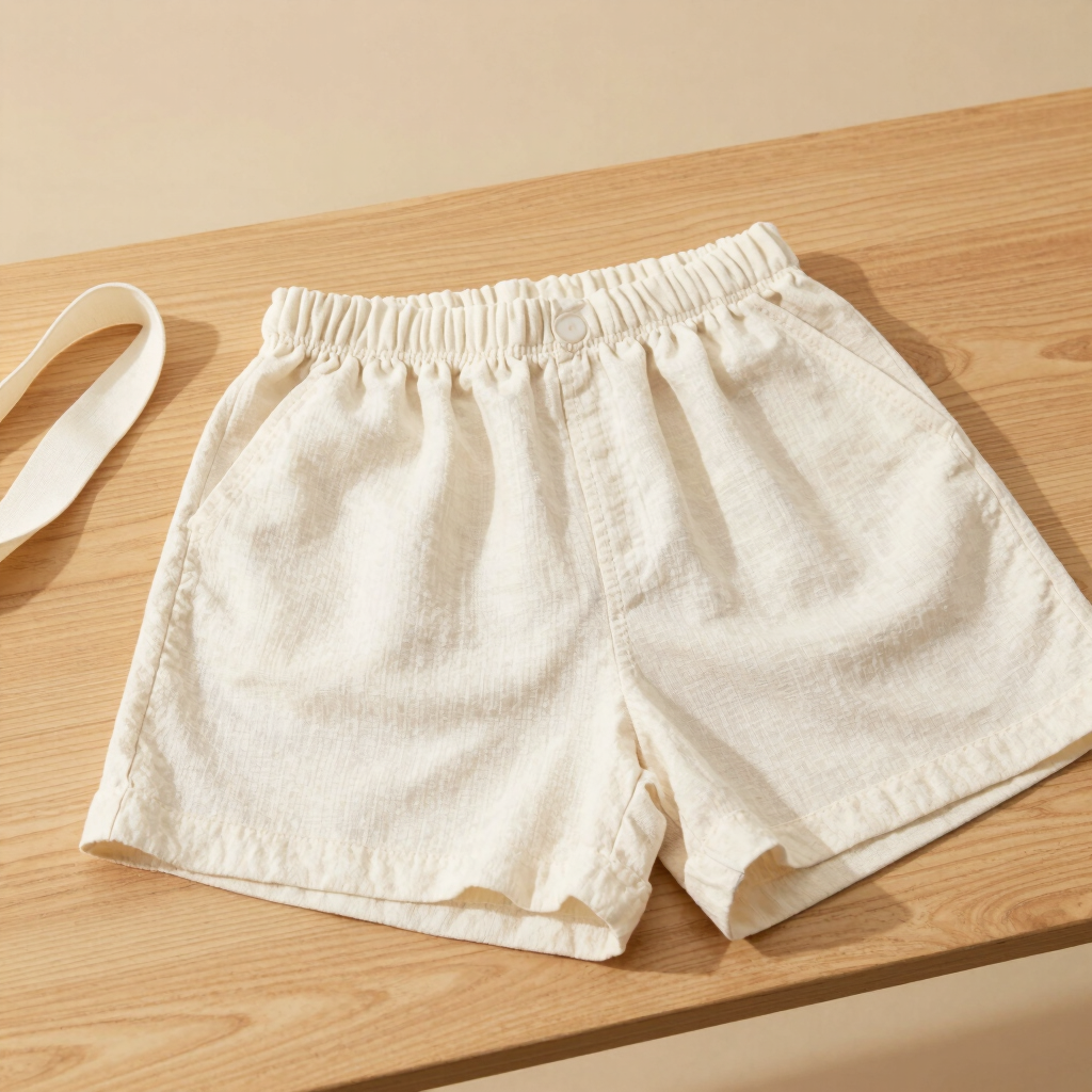 Whisper Linen Sleep Shorts